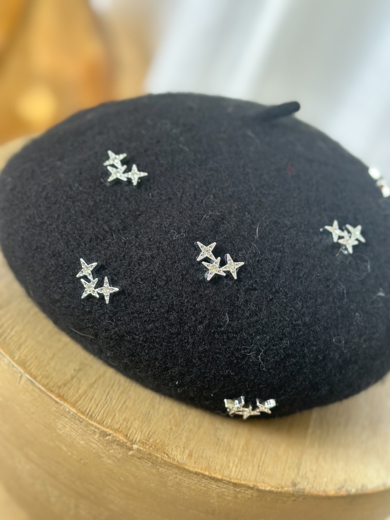 Beret Stella noir