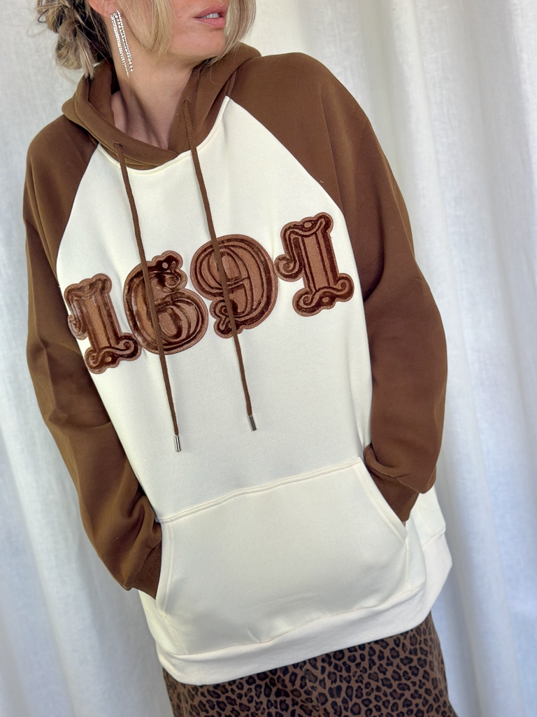 Sweat Olina marron