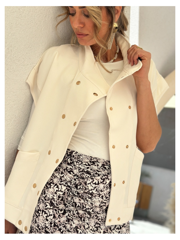 Veste Dereck crème