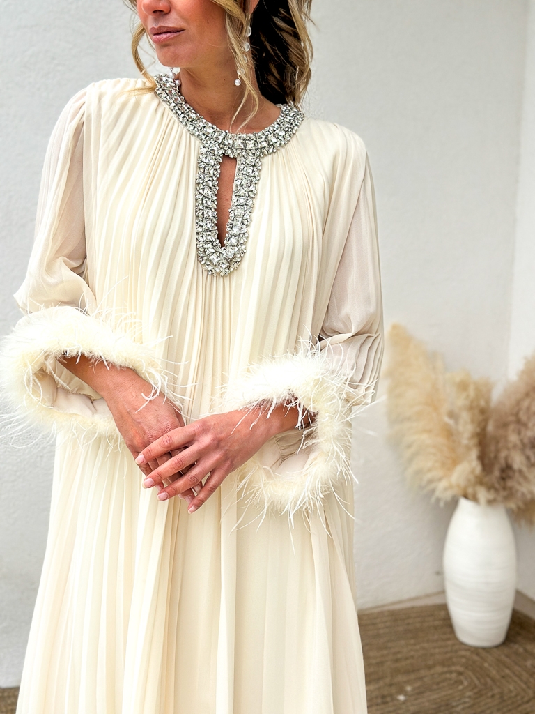 Robe Dana crème