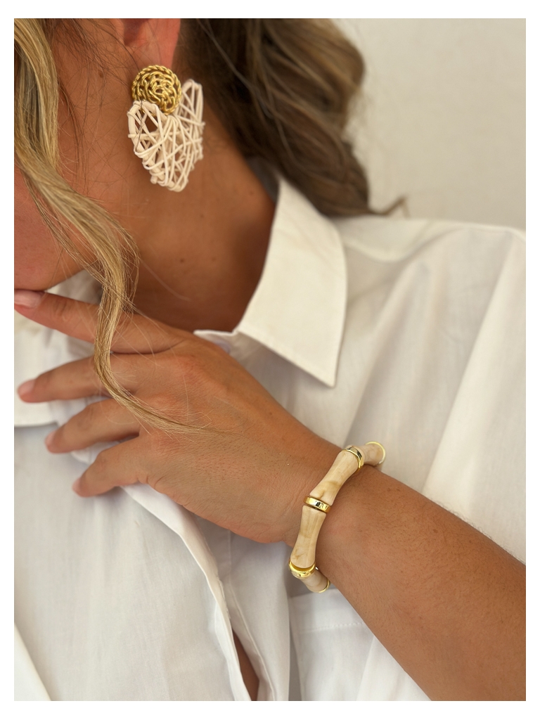 Bracelet Zoé beige