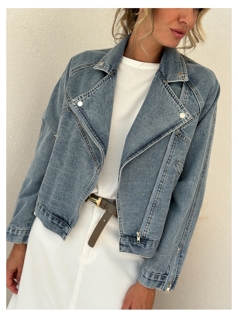 Veste en jean Ora