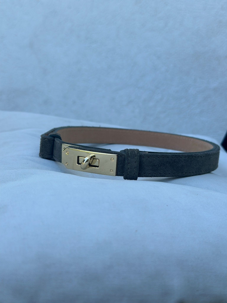 Ceinture Lily daim kaki
