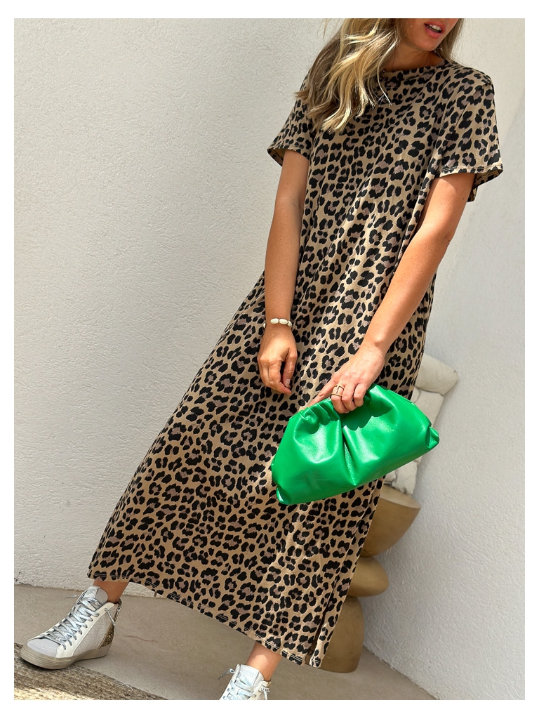 Robe Natalia leopard